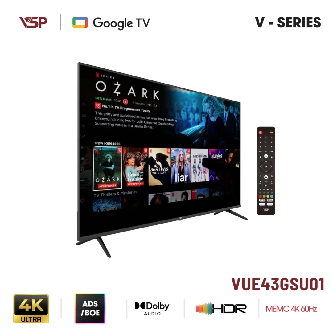 VSP Smart TV 43 inch V Series 4K
