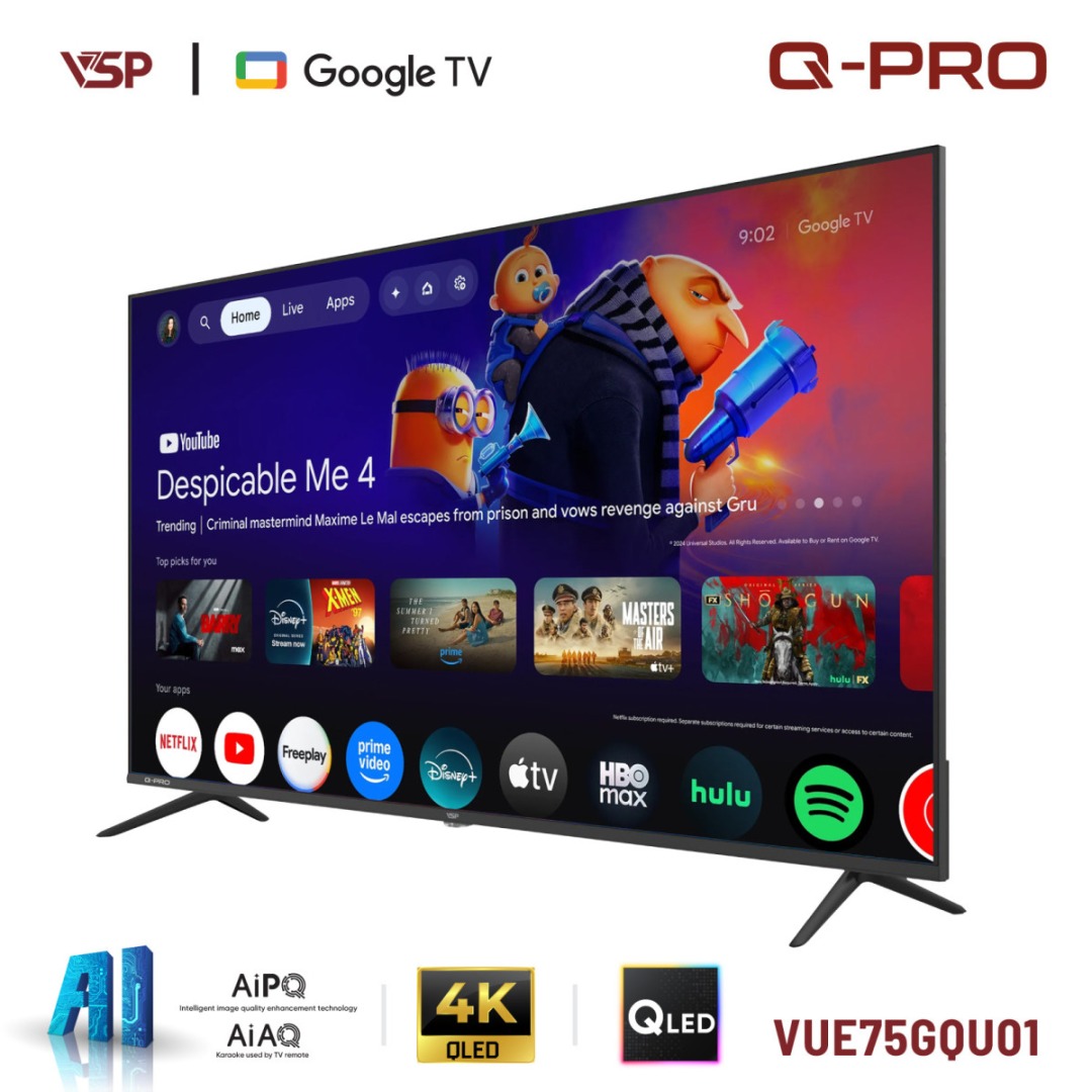 VSP Smart TV 75 inch Q-PRO Series